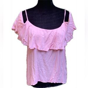 NWT BB Dakota rose off the shoulder top.